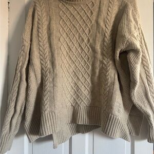 Orvis Women’s Cable Knit Sweater - Cream